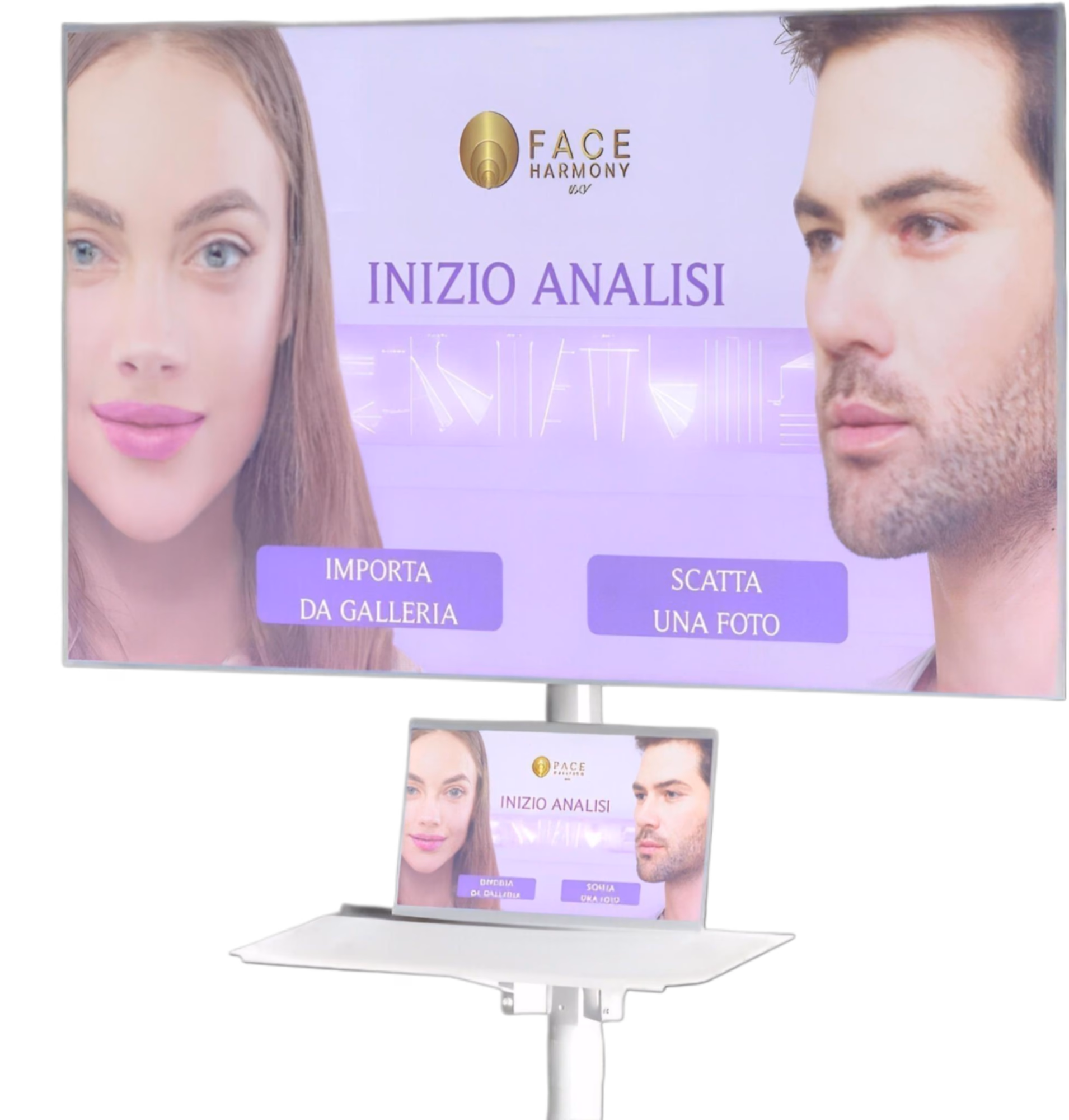 Dispositivo Face Harmony — analisi viso 3D